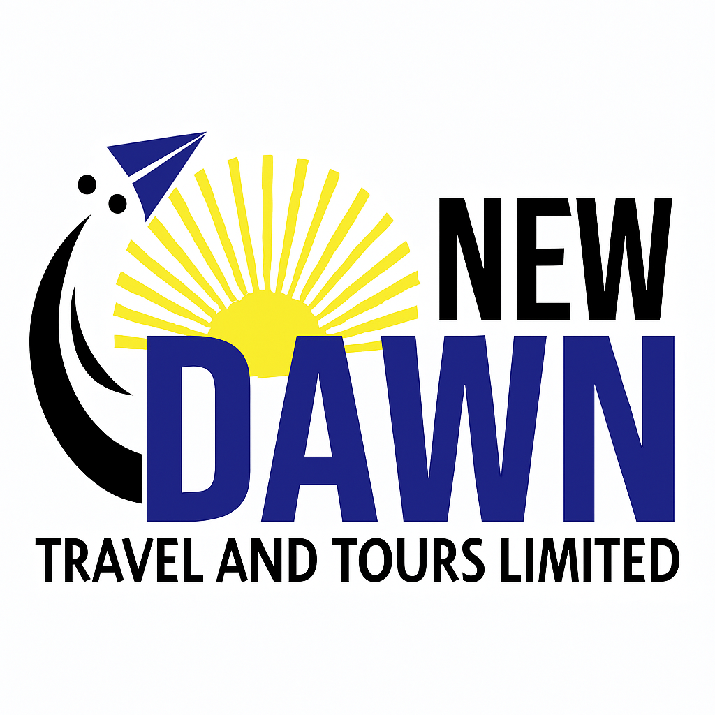 New dawn Travel and tours logo